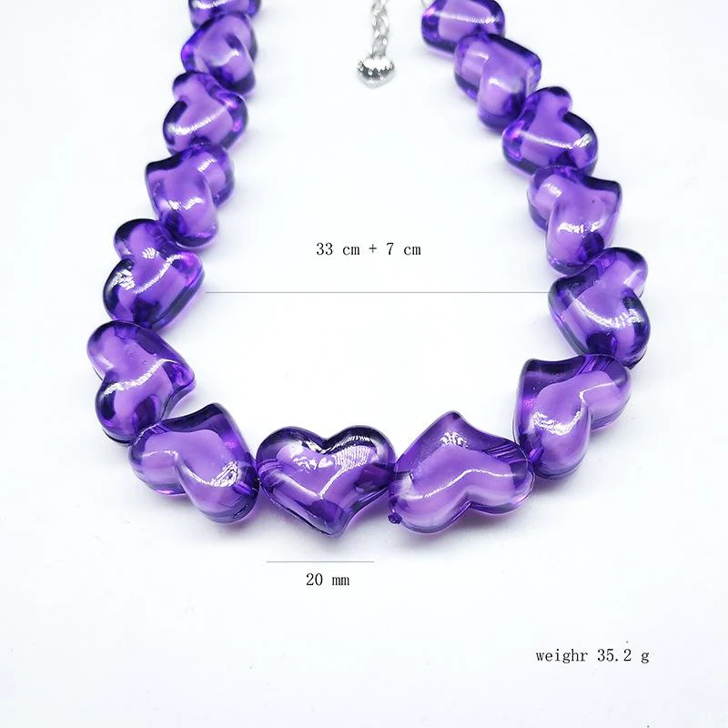 Beaded multicolor acrylic bracelet - Image 16
