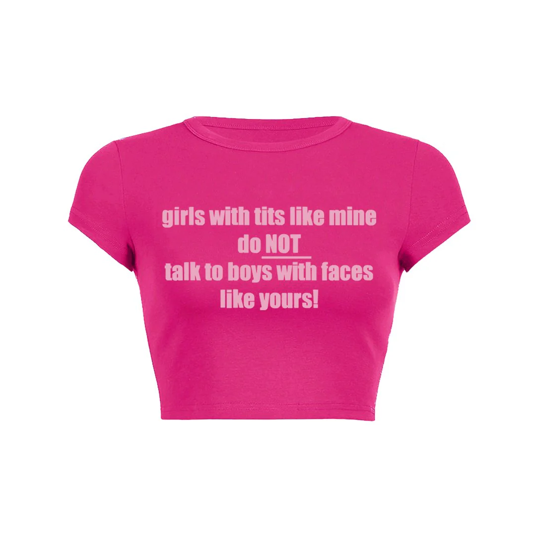 Beauty Standards Crop Top Baby Tee - Image 2
