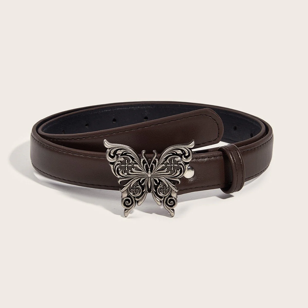 Butterfly PU leather adjustable belt - Image 2