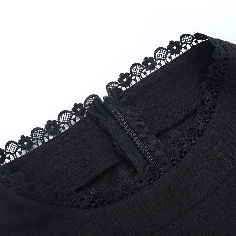 Cap sleeve ruffle smocked mini dress - Image 5