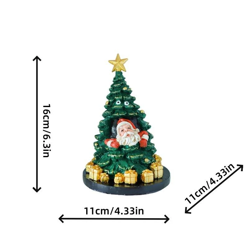 Christmas tree santa claus decor - Image 5