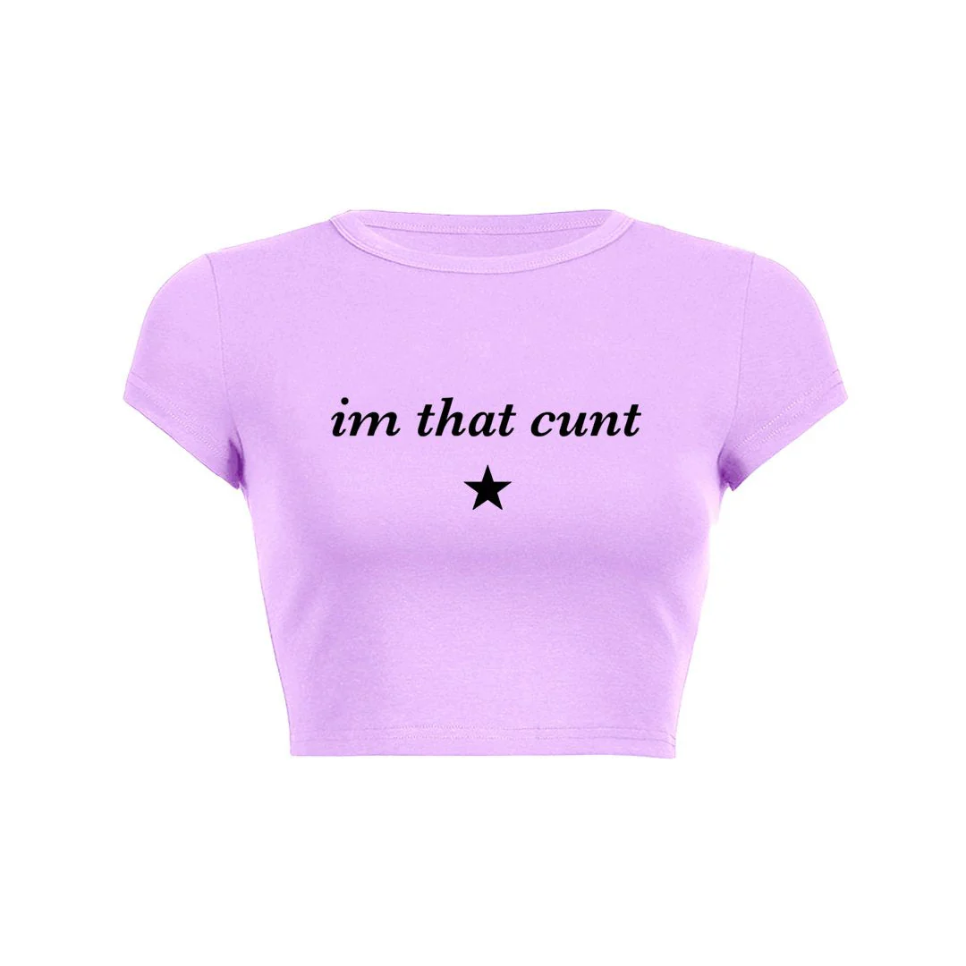 Confidently Fierce Crop Top Baby Tee - Image 4