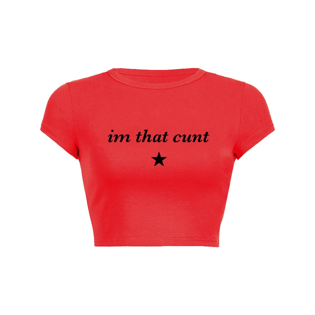 Confidently Fierce Crop Top Baby Tee - Image 7