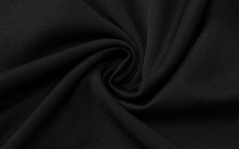 Gloves contrast long sleeve crewneck maxi dress - Image 8
