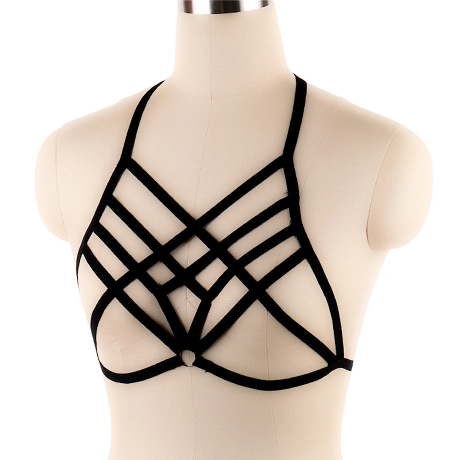 Halter cross front o ring harness top - Image 2