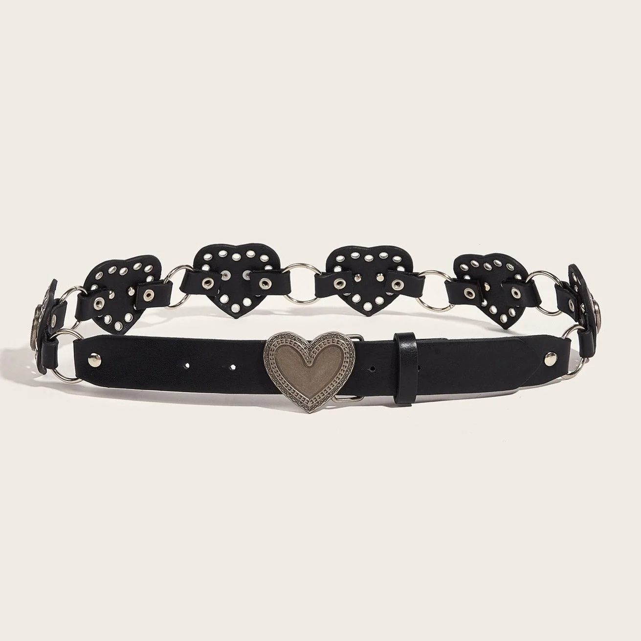 Heart o ring hollow out belt - Image 3