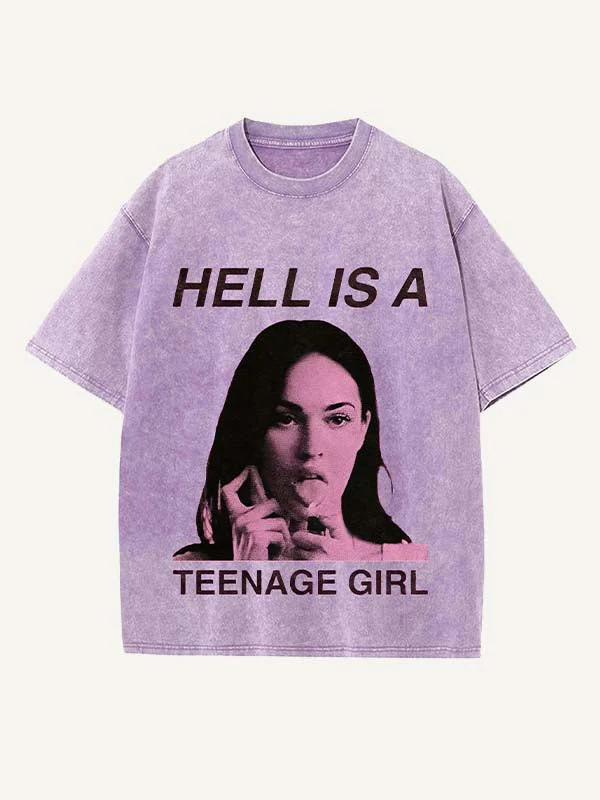 Hell Is a Teenage Girl Graphic T-Shirt - Image 6