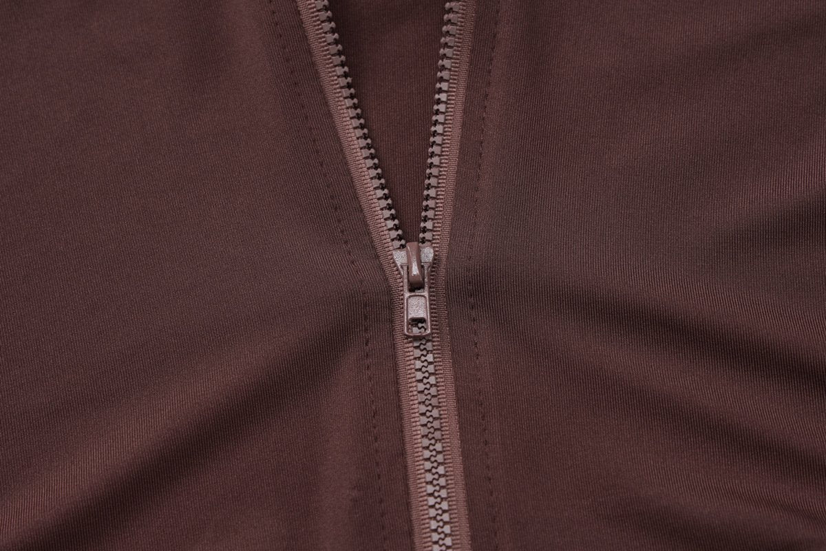 High neck long sleeve zip-up pant set - Image 5