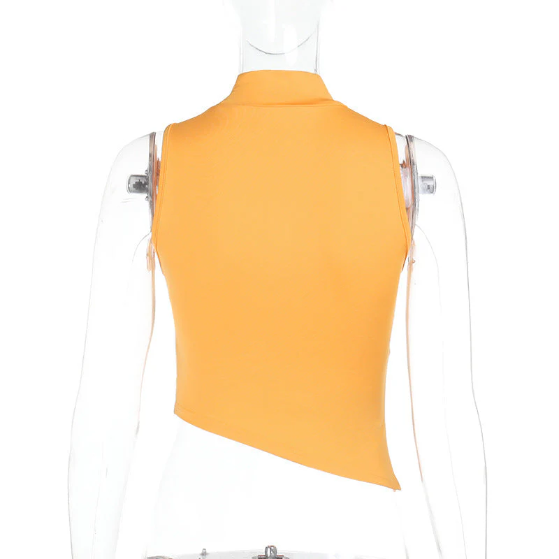 High neck sleeveless beaded top - Image 4