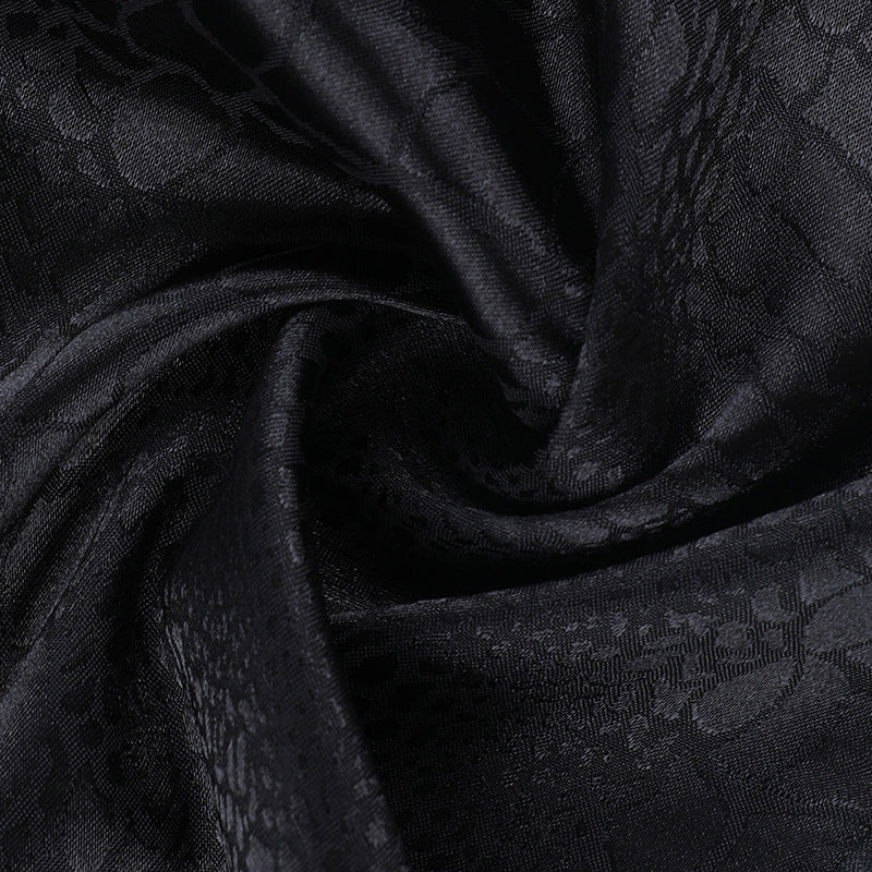 Irregular ruched zip-up print maxi skirt - Image 6