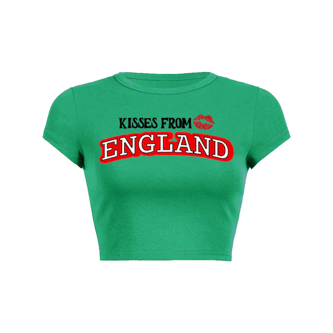 Kisses From England Baby Tee 1 - Image 3