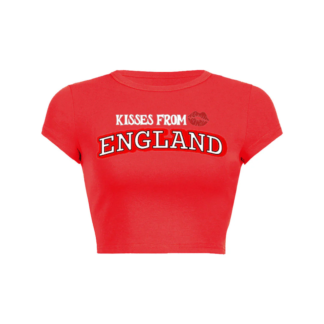Kisses From England Baby Tee 1 - Image 5