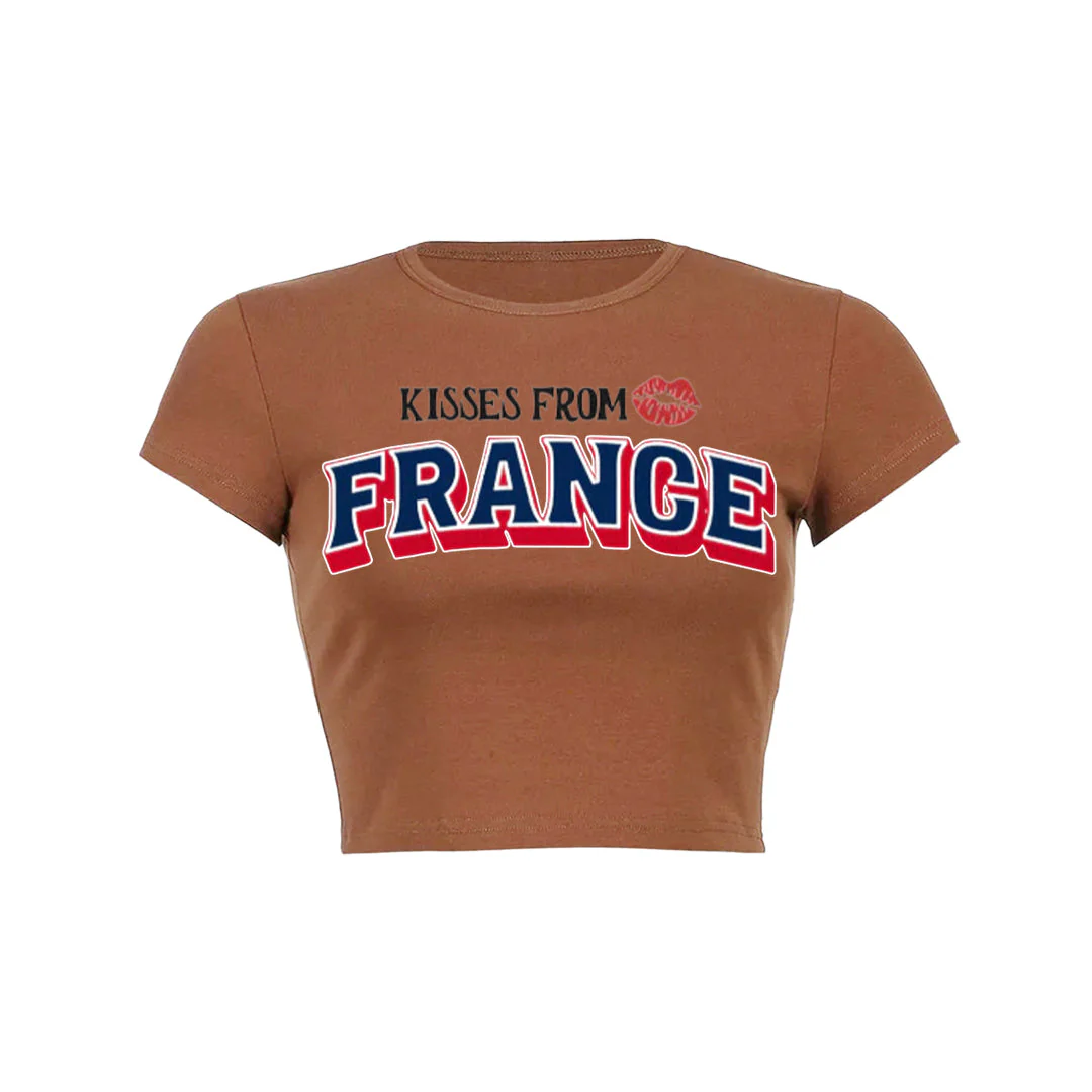 Kisses From France Baby Tee 1 - Image 10