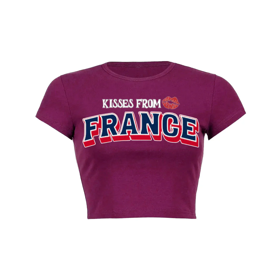 Kisses From France Baby Tee 1 - Image 11