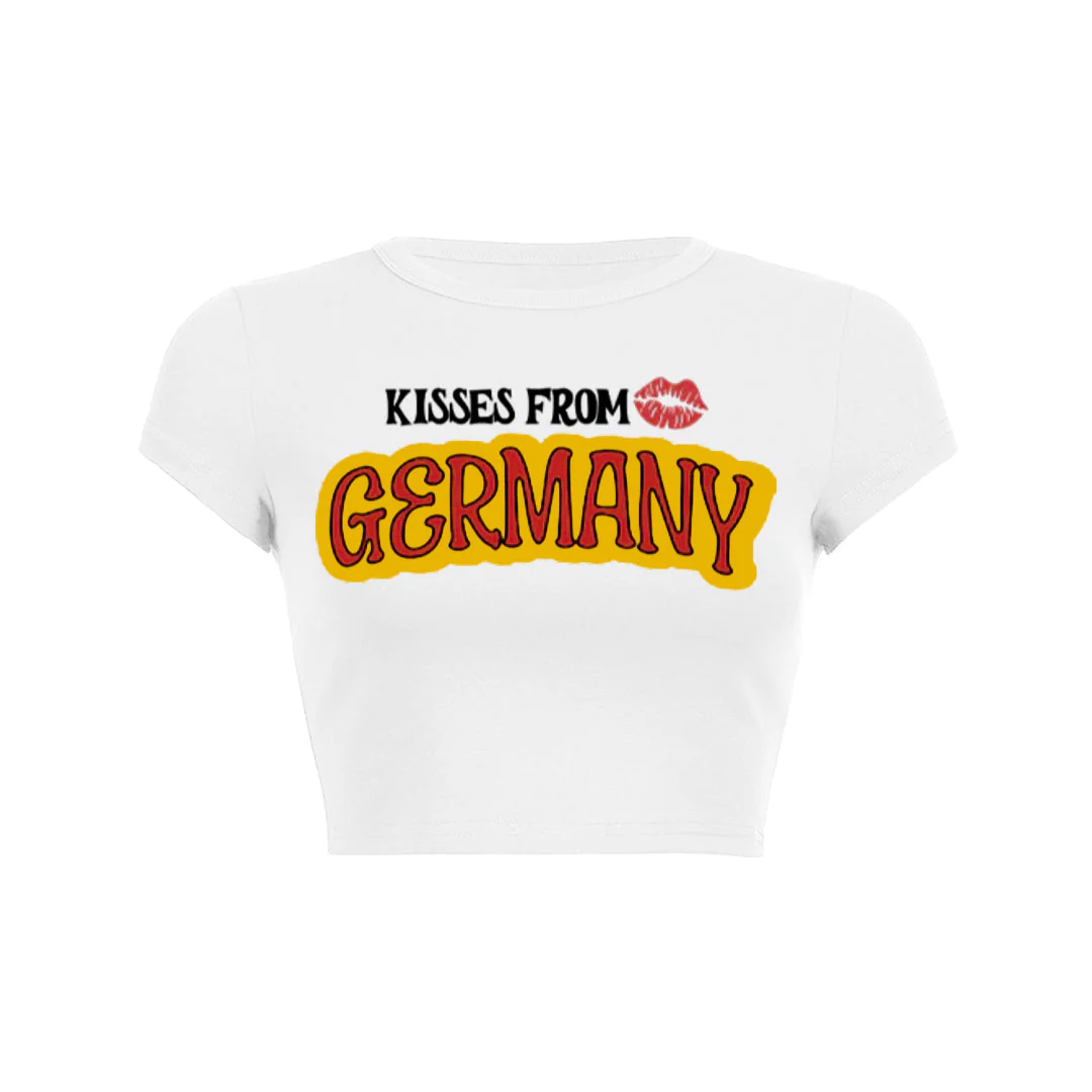 Kisses From Germany Baby Tee 1 - Image 2