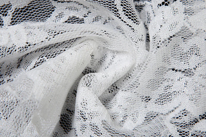 Lace ruffle ruched decor belt - Image 10