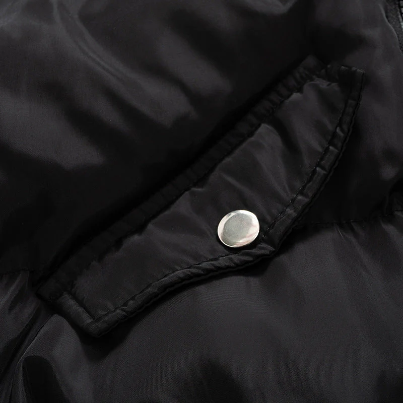 Long sleeve high neck zip-up pocket coat top - Image 11