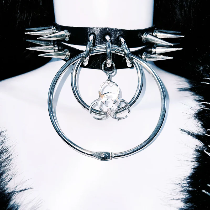 Long sleeve v neck rivet fluffy zip-up coat top - Image 4