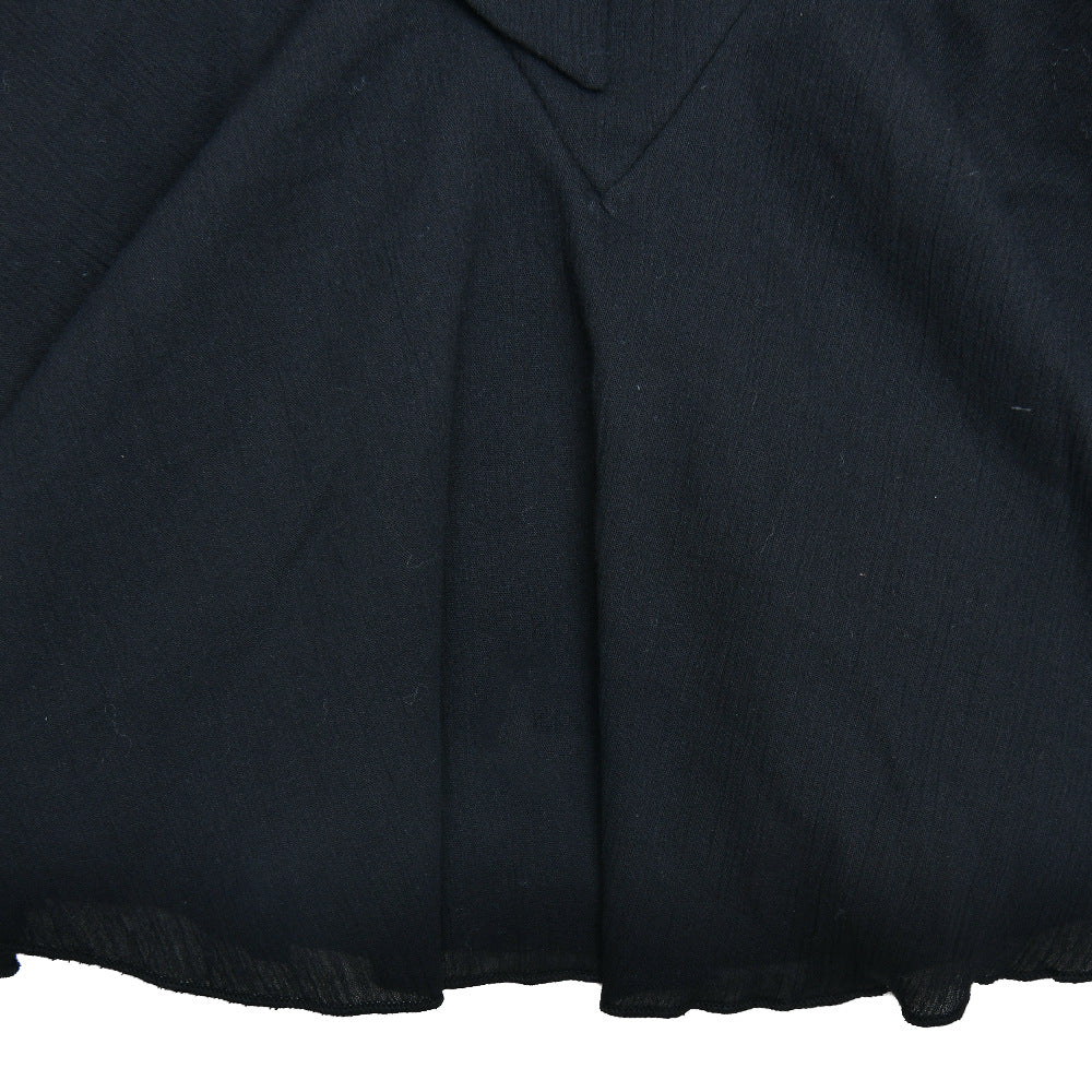 Off shoulder long flared mesh bowknot mini dress - Image 7