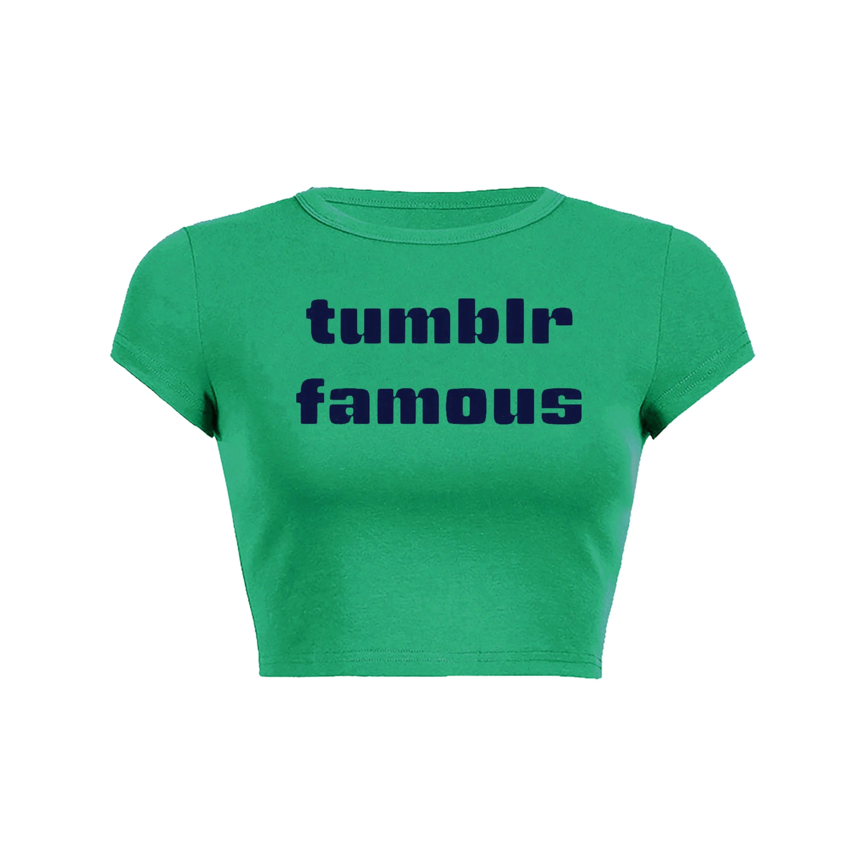 Online Fame Crop Top Baby Tee - Image 10