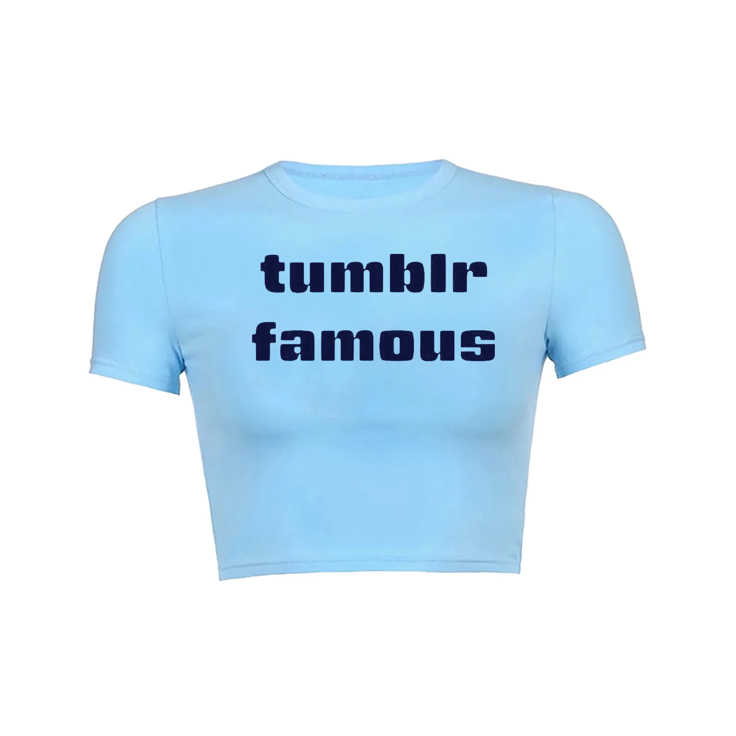 Online Fame Crop Top Baby Tee - Image 6