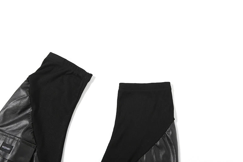 PU leather pocket leg warmer - Image 7