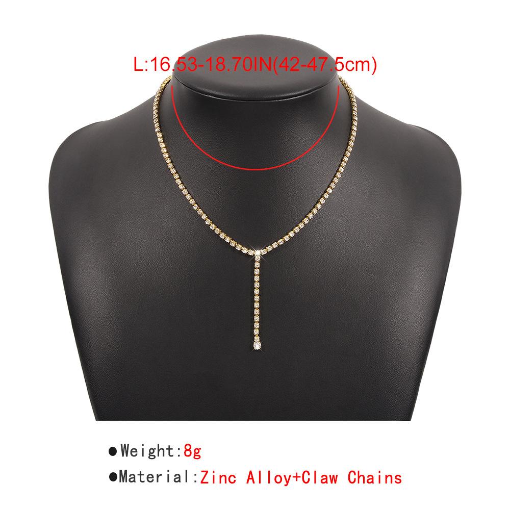 Rhinestone choker necklace - Image 5