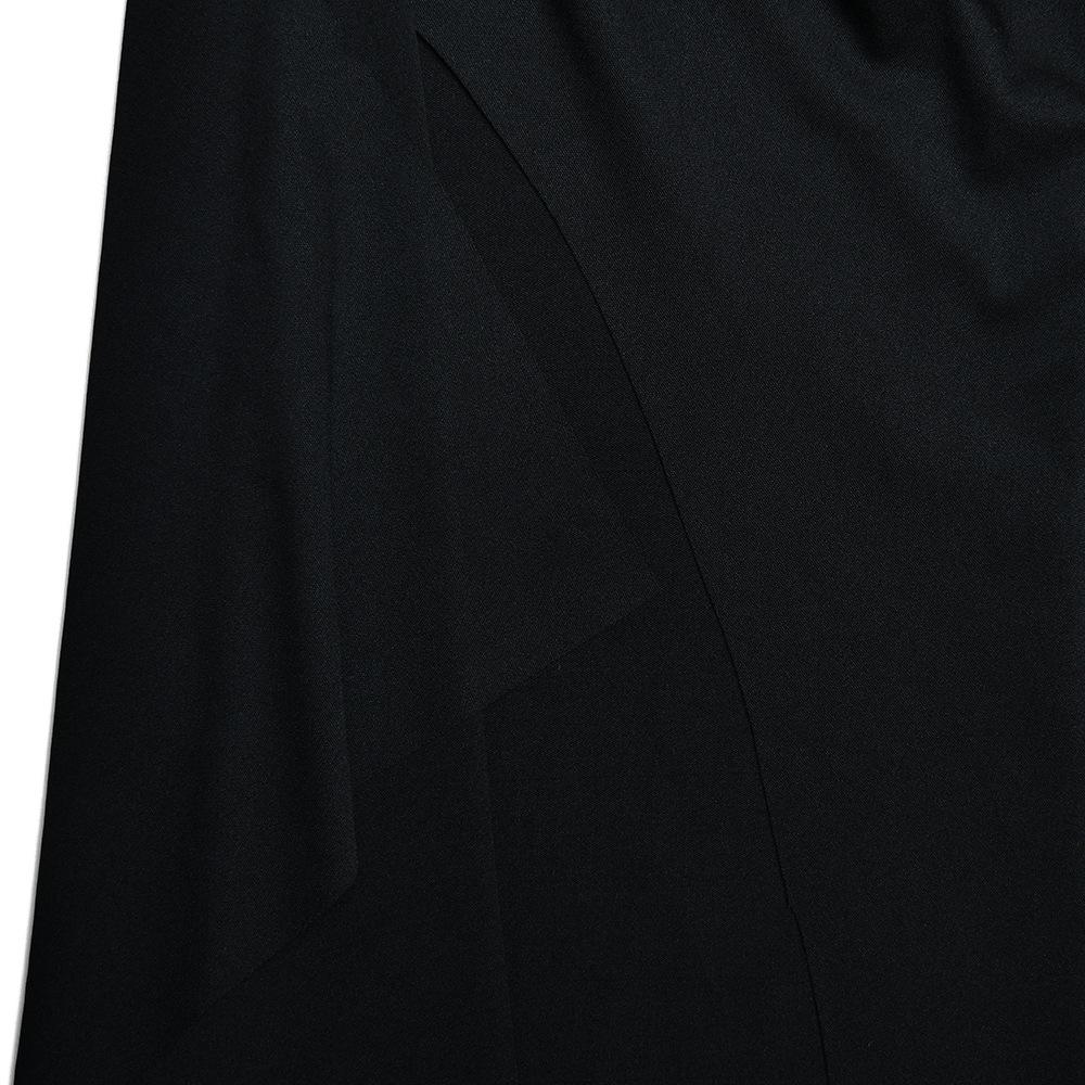 Ruched high slit irregular ruffle tube mini dress - Image 12