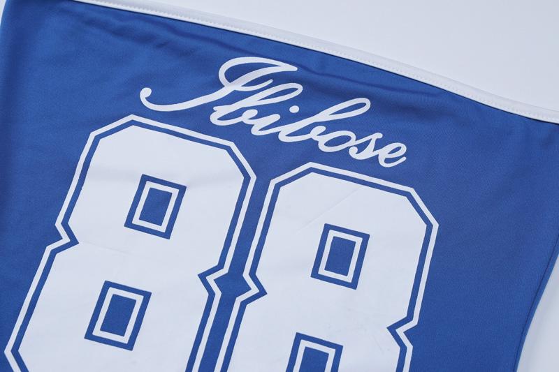 Short sleeve shrug "88" print tube mini dress - Image 11