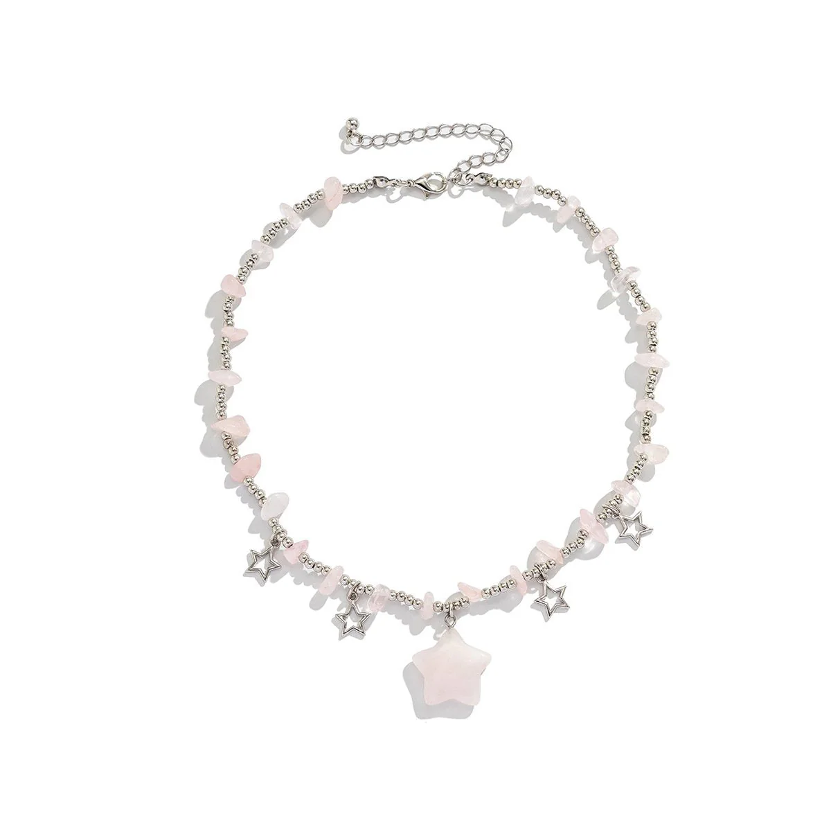 Star stone beaded choker necklace - Image 6