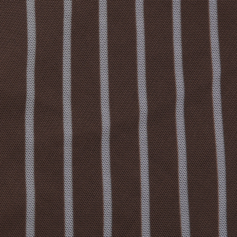 Striped long sleeve crewneck irregular top - Image 6