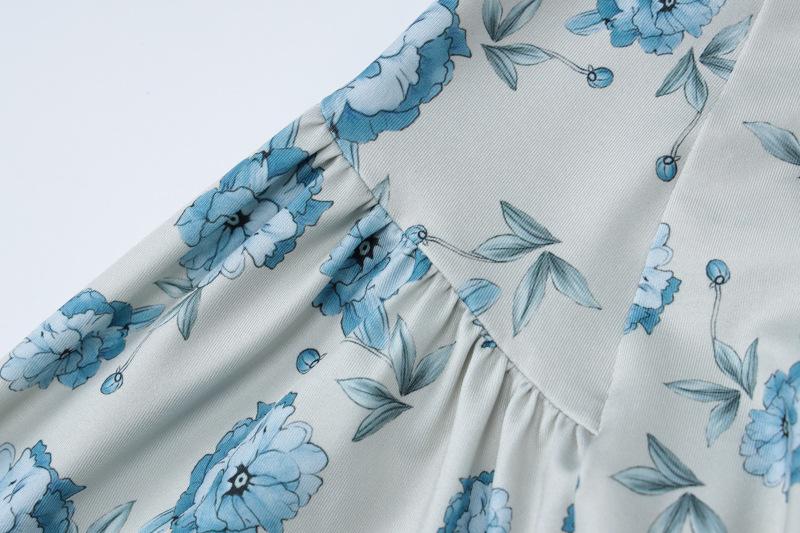 Sweetheart neck flower print cami maxi dress - Image 7