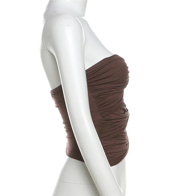 Sweetheart neck hollow out tube top - Image 4