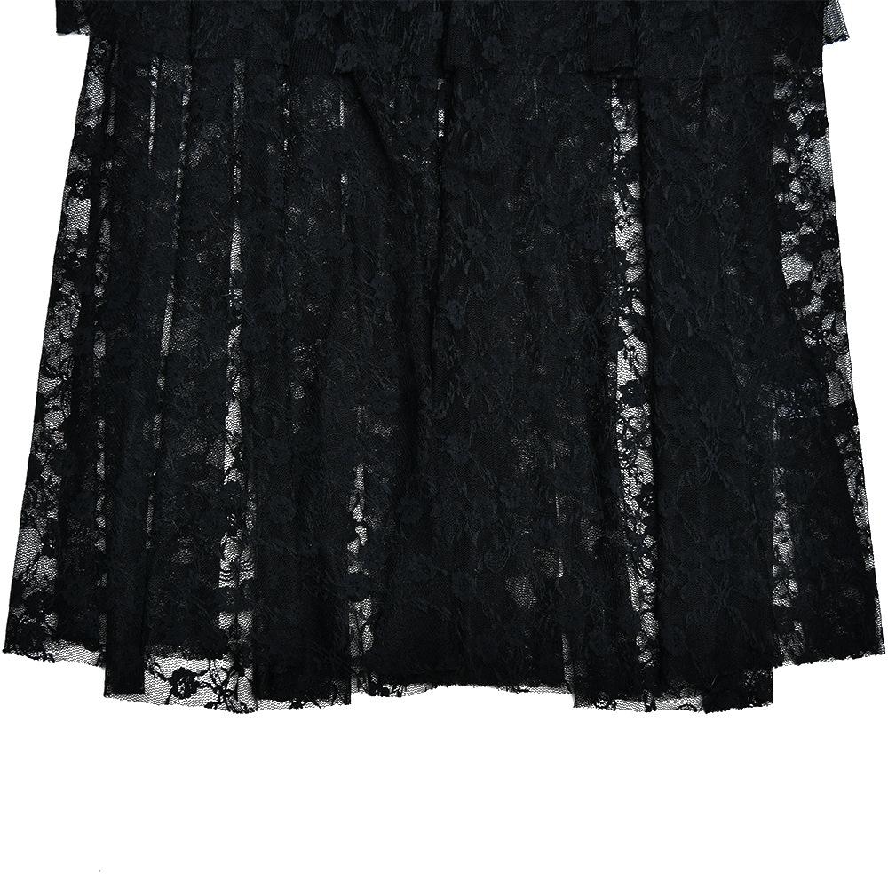 Sweetheart neck lace see through bustier ruched tube maxi dress - Image 7