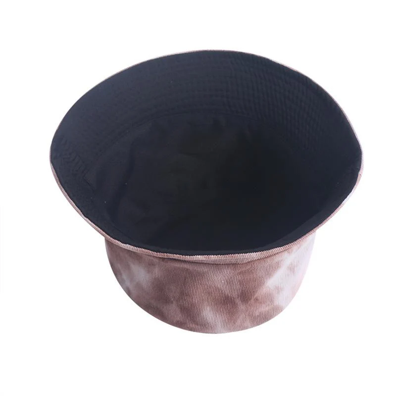 Tie dye print corduroy fisherman bucket hat - Image 7