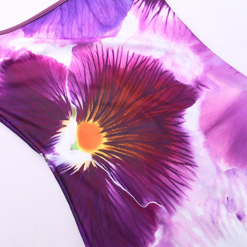 U neck flower print cami maxi dress - Image 9